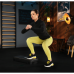 Степ платформа  Trex Sport TX-030AS 3-уровневая черно-голубая - фото №10